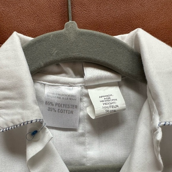 2 Adorable Onesies - Sarah Louise England Size Newborn & Anavini Size 6M - Picture 3 of 6